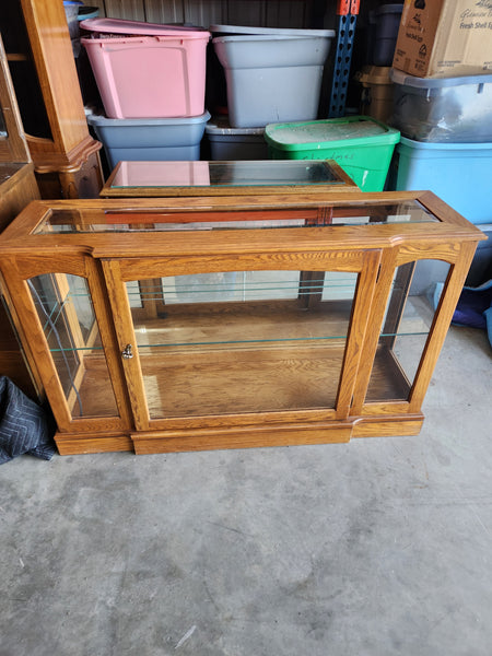 Curio sofa table