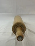 Vintage Thorpe Rolling Pin Co. 25 Inch Solid Wood Rolling Pin Cheshire. Conn