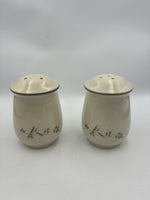 Newcore Stoneware Salt And Pepper Shaker With Plastic Stoppers