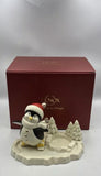 Lenox Penguin Chilly Chap Votive Holiday Christmas Candle Holder  With Box